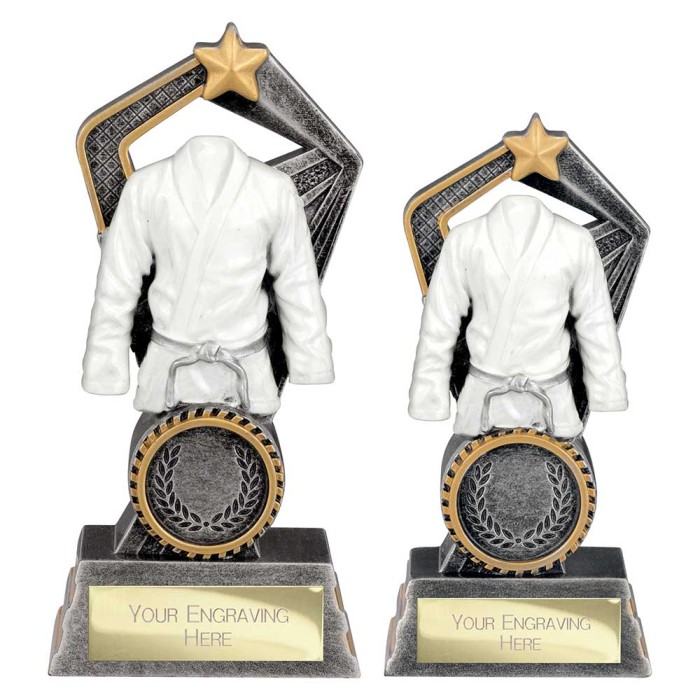 ABYSS MARTIAL ARTS TROPHY - 2 SIZES - 12CM & 14CM